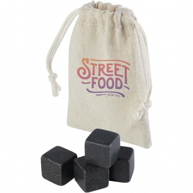 Logotrade profilprodukter bild: Pedro uppsättning med isbitar i sten